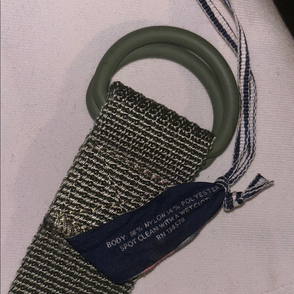 Vineyard Vines Gray Woven Belt